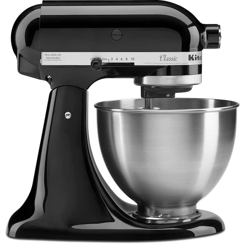 KitchenAid Onyx Black 4.5-Quart Classic Series Stand Mixer