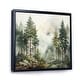 preview thumbnail 13 of 12, Designart "Pine Tree Misty Morning II" Landscapes Framed Wall Decor