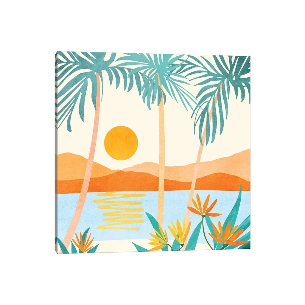 iCanvas "Bali Sunset" by Modern Tropical Canvas Print