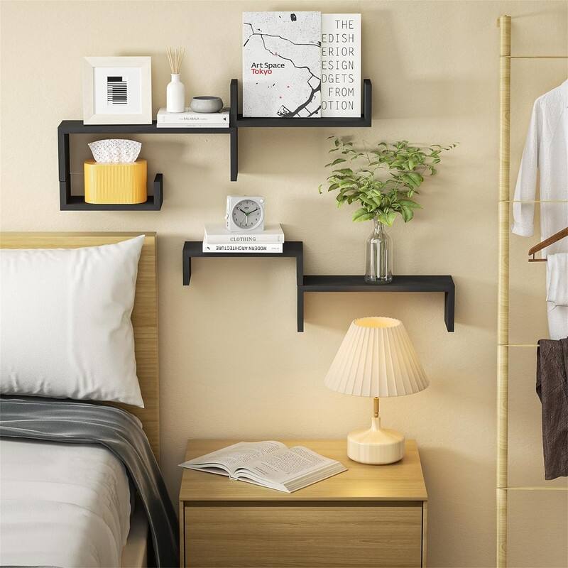 Wall Shelves for Bathroom - 4.72"D x 16.73"W x 5.12"H