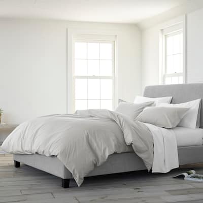 Clean Design Home x Martex T300 Solid Percale Comforter Set