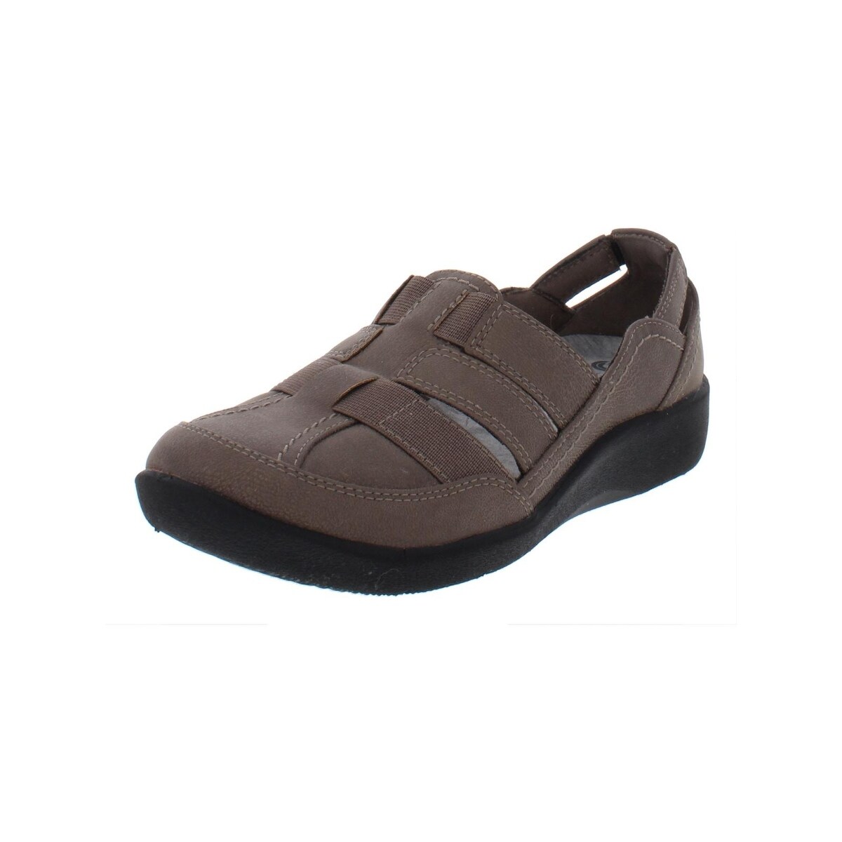 Shop Cloudsteppers By Clarks Womens Casual Shoes Leather Slip On