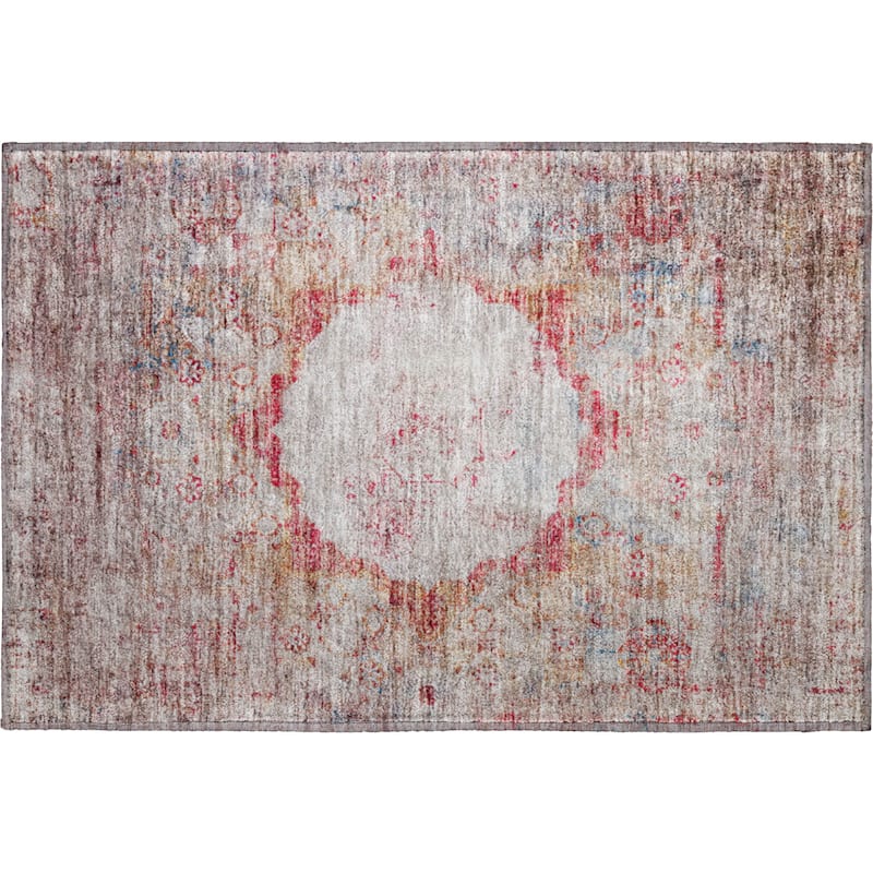 Premium Washable Super Soft Distressed Traditional Mayfield Rug
