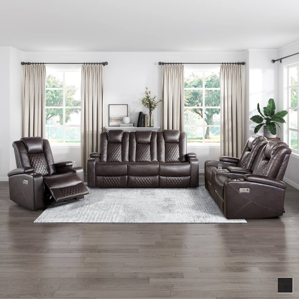 Carlisle 3-Piece Power Reclining Living Room Set