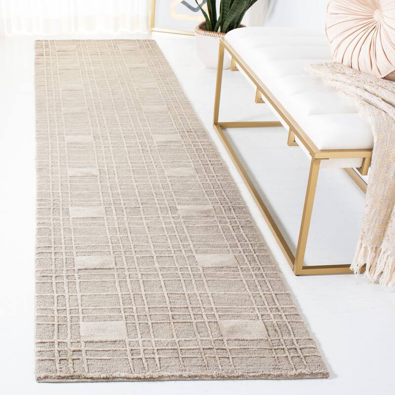 SAFAVIEH Couture Hand-knotted Tibetan Diodora Modern Wool Rug
