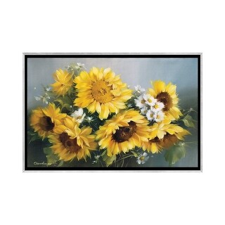 iCanvas "Sunflowers" by Natalia Arlouskaya Framed - Bed Bath & Beyond ...
