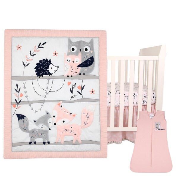 fox baby crib set