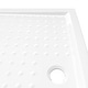 preview thumbnail 6 of 33, vidaXL Shower Base Tray with Dots White ABS