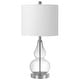 preview thumbnail 40 of 81, Anya 20.5" Mini Glass LED Table Lamp, Gray by JONATHAN Y