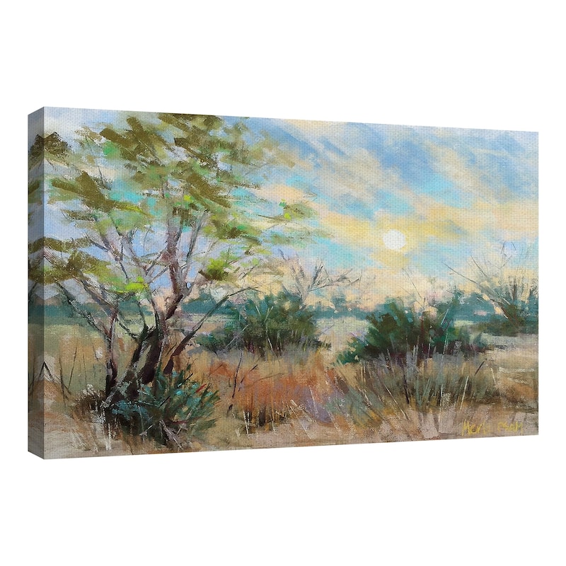 Texas Sunrise by Nancie King Mertz Canvas Art Print