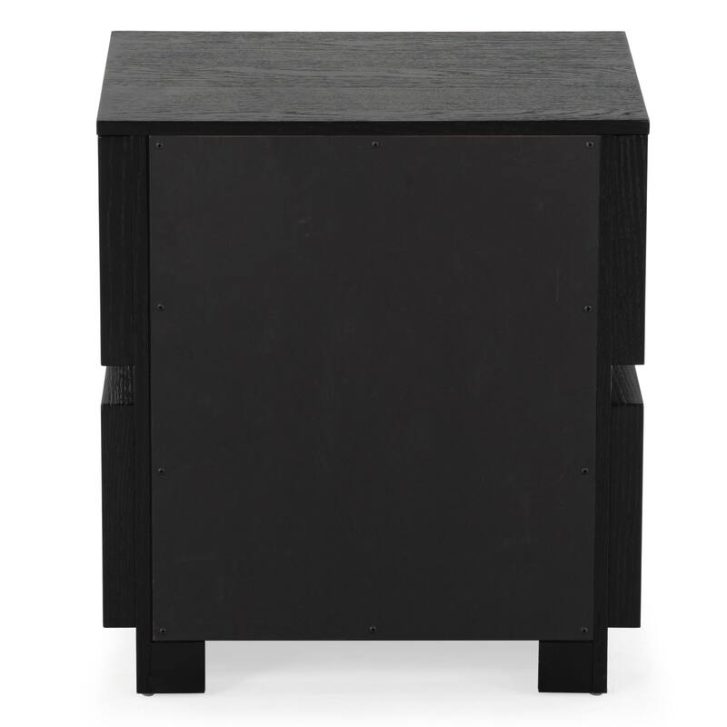 SAFAVIEH Couture Titus 2 Drawer Stacked Nightstand