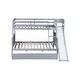 preview thumbnail 28 of 34, Storage Bunk Bed with 2 Drawers,Slide,Shelves,Ladder,Twin over Full for Home