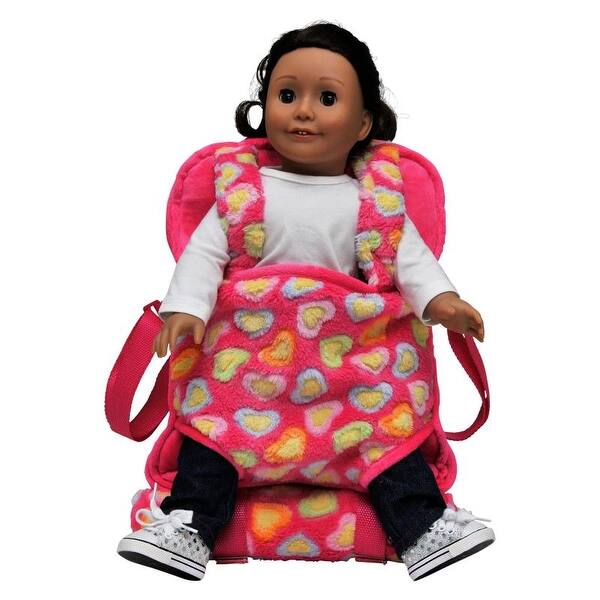 Shop Pink Childs Backpack Doll Carrier Sleeping Bag Clothes