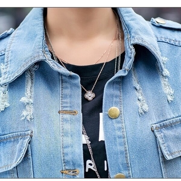 autumn denim jacket