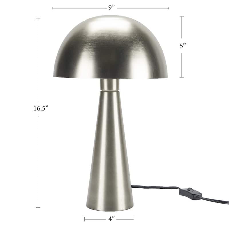 Nourison 16" Mid-Century Mushroom Table Lamp