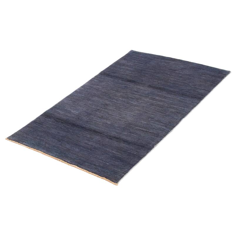 Pak Finest Gabbeh Navy Rug 3'7" x 5'10" - 3'7 x 5'10