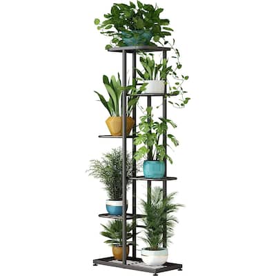 Plant Stand Metal 6 Tier 7 Potted,Planter Display Shelving Unit
