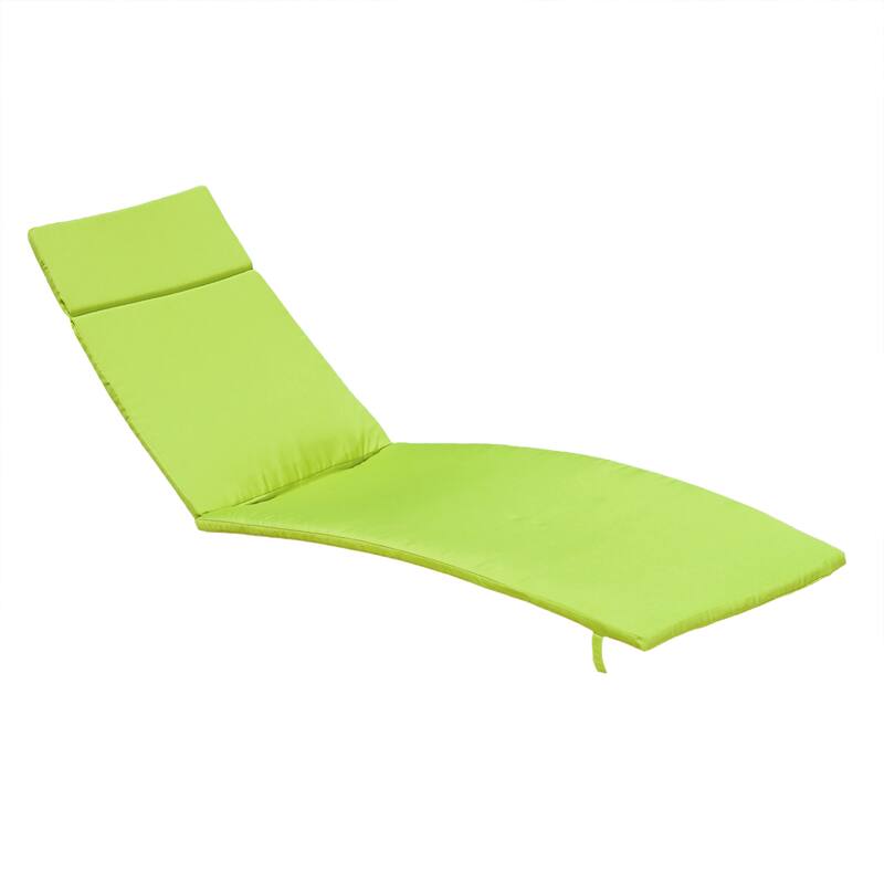 Salem Outdoor Cushion Set for Chaise Lounge - Cushions only (Set of 2) by Christopher Knight Home - 79.25"L x 27.50"W x 1.50"H