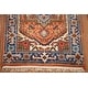 preview thumbnail 3 of 11, Geometric Heriz Serapi Medallion Area Rug Handmade Wool Carpet - 2'0"x 3'0"