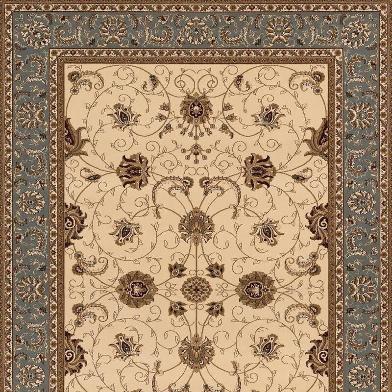 HomeRoots Oriental Traditional Square Area Rug
