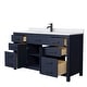 preview thumbnail 10 of 44, Beckett 60 Inch Single Vanity, Cultured Marble Top