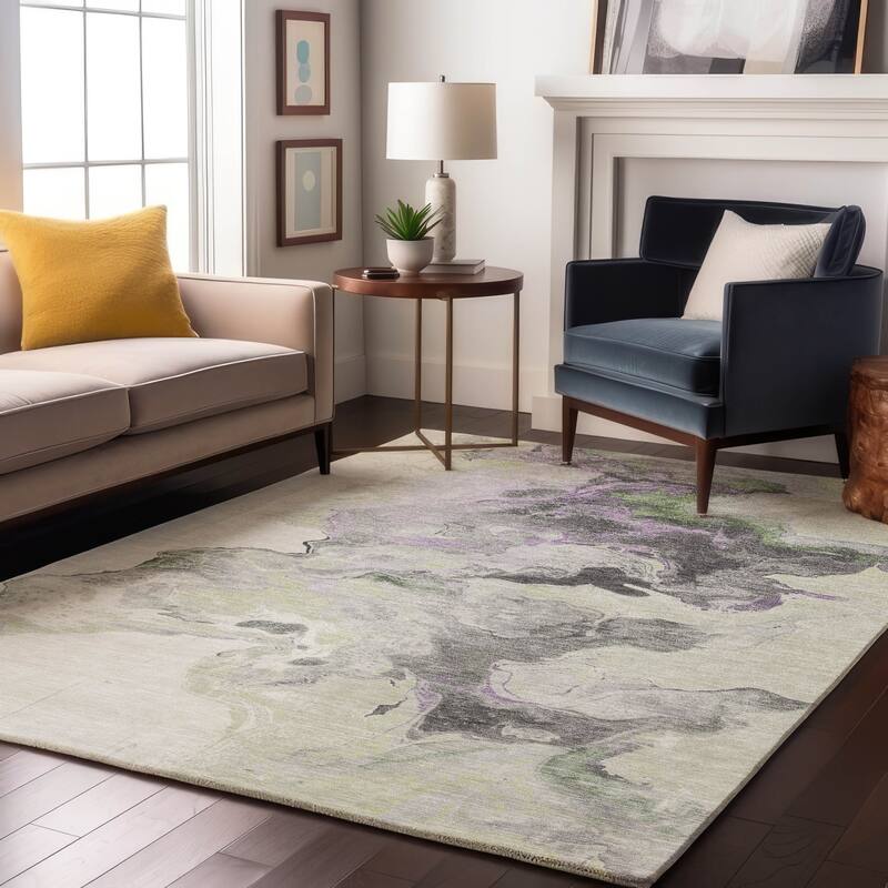 Premium Washable Super Soft Modern Glam Mayfield Rug