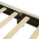 preview thumbnail 16 of 30, Velvet Upholstered Bear Ear Platform Bed, Eye-catching Design