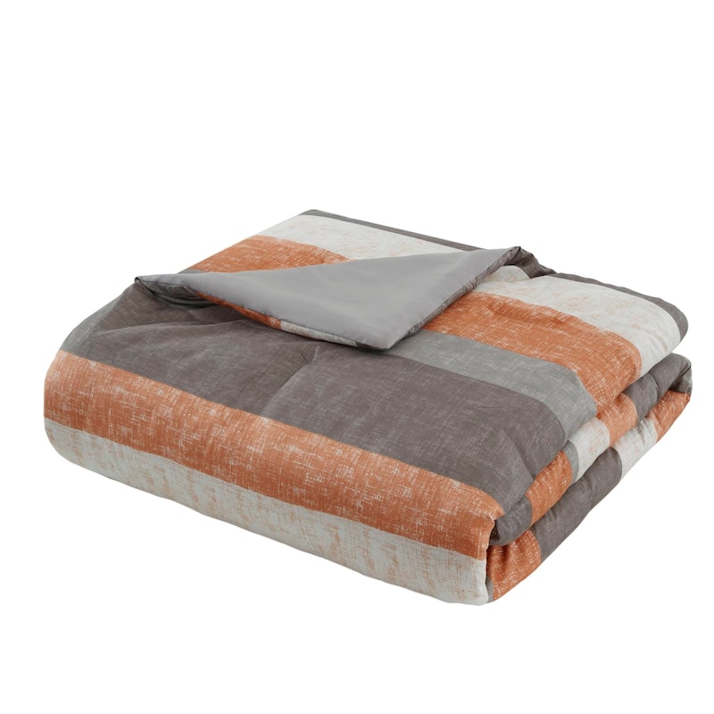 Madison Park Essentials Deacon Comforter Set with Bed Sheets
