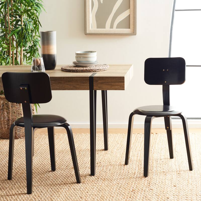 SAFAVIEH Vicie Stackable Dining Chair (Set of 2)