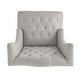 preview thumbnail 18 of 16, Wingback Upholstered Chair - Contemporary Style with Practical Functionality