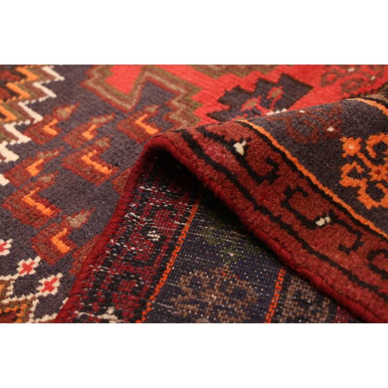 ECARPETGALLERY Hand-knotted Andelz Red Wool Rug - 3'2 x 5'1