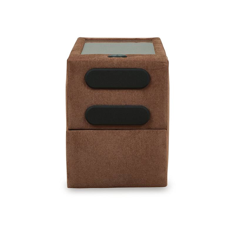 Signature Design by Ashley Modmax 5 Piece Sectional with Audio Console - 159" W x 68" D x 36" H