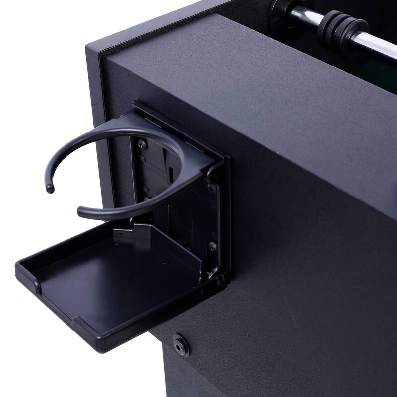 54"W Hurricane Foosball Table, Analog Scoring & Accessories