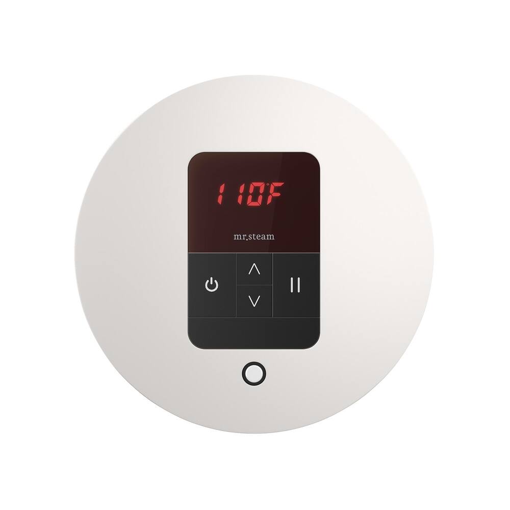 Mr Steam ITRD Itempo Round Steam Shower Control and Steamhead