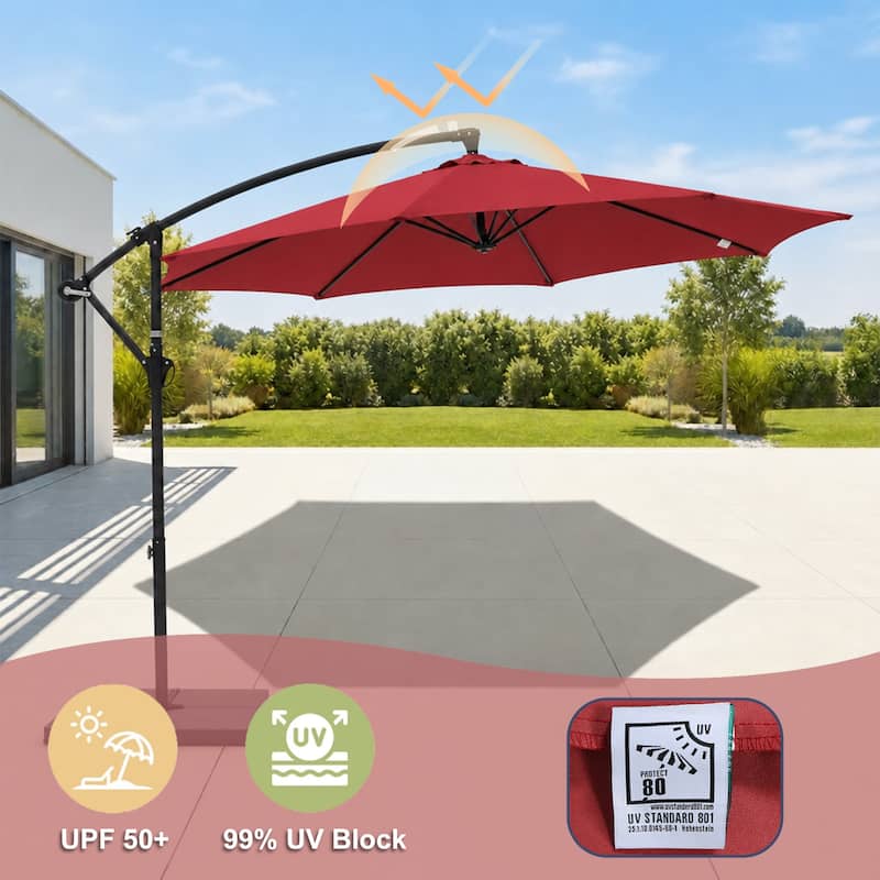 7 1 2 ft patio umbrellas 7 1/2 ft. Hexagon Market Umbrella - Texilene Vinyl Coated Fabric