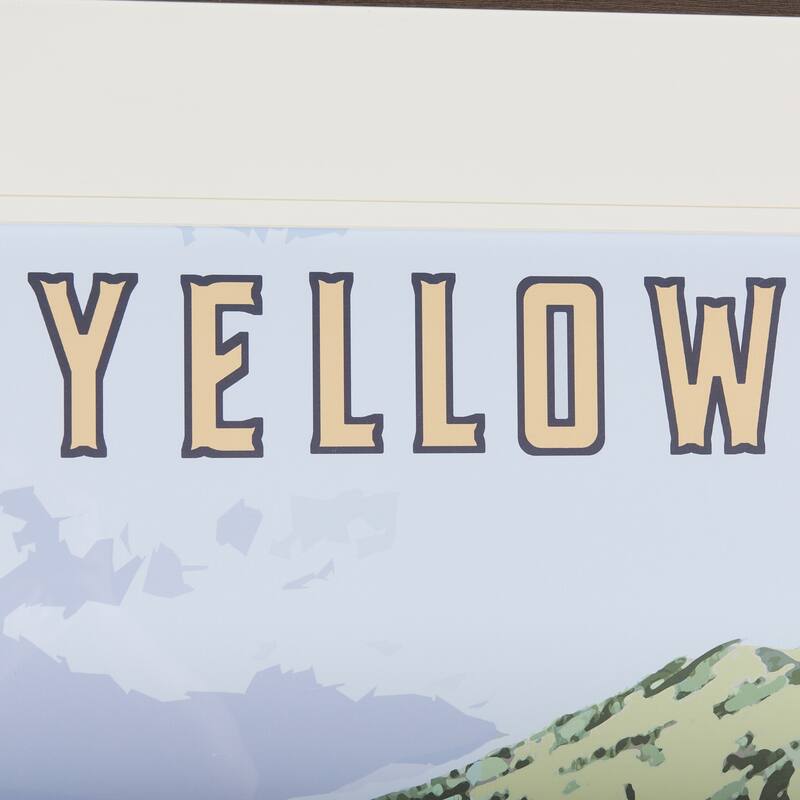 National Park - Yellowstone Framed Art Print