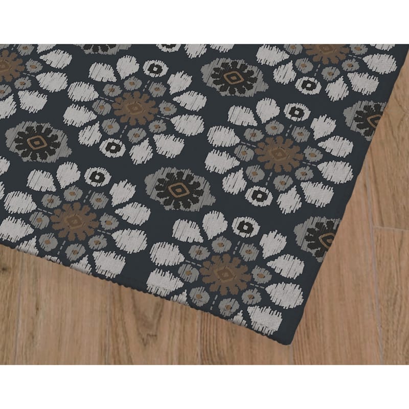 ADELE CHARCOAL Office Mat By Kavka Designs - Bed Bath & Beyond - 32749327