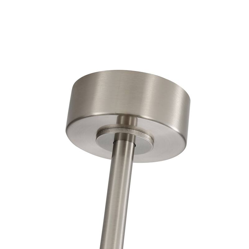 20" Caged Ceiling Fan with Crystal Light Remote Control, Bladeless Chandelier - 20 Inch