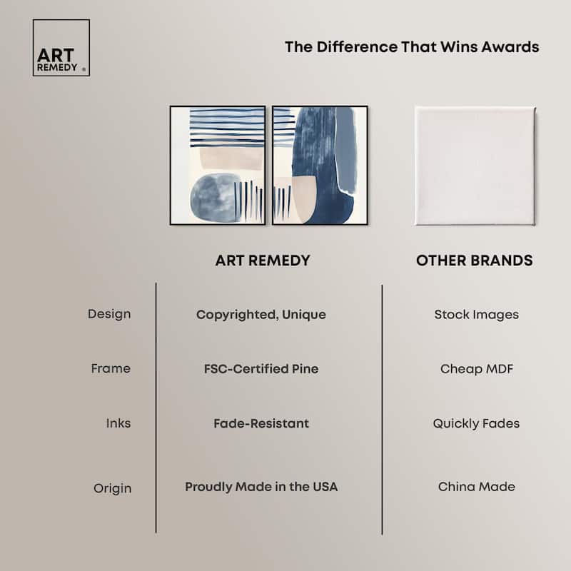 Fluid Inertia II Canvas Set of 2 by Art Remedy