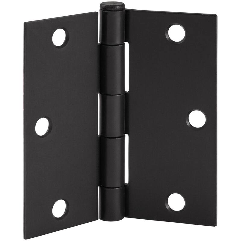 Design House 188920 3-1/2" x 3-1/2" Butt Square Corner Surface Mount
