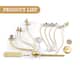12-Light Candlestick Hanging Linear Chandelier Lighting 3-Tier Ceiling Light Fixture for Kitchen Island