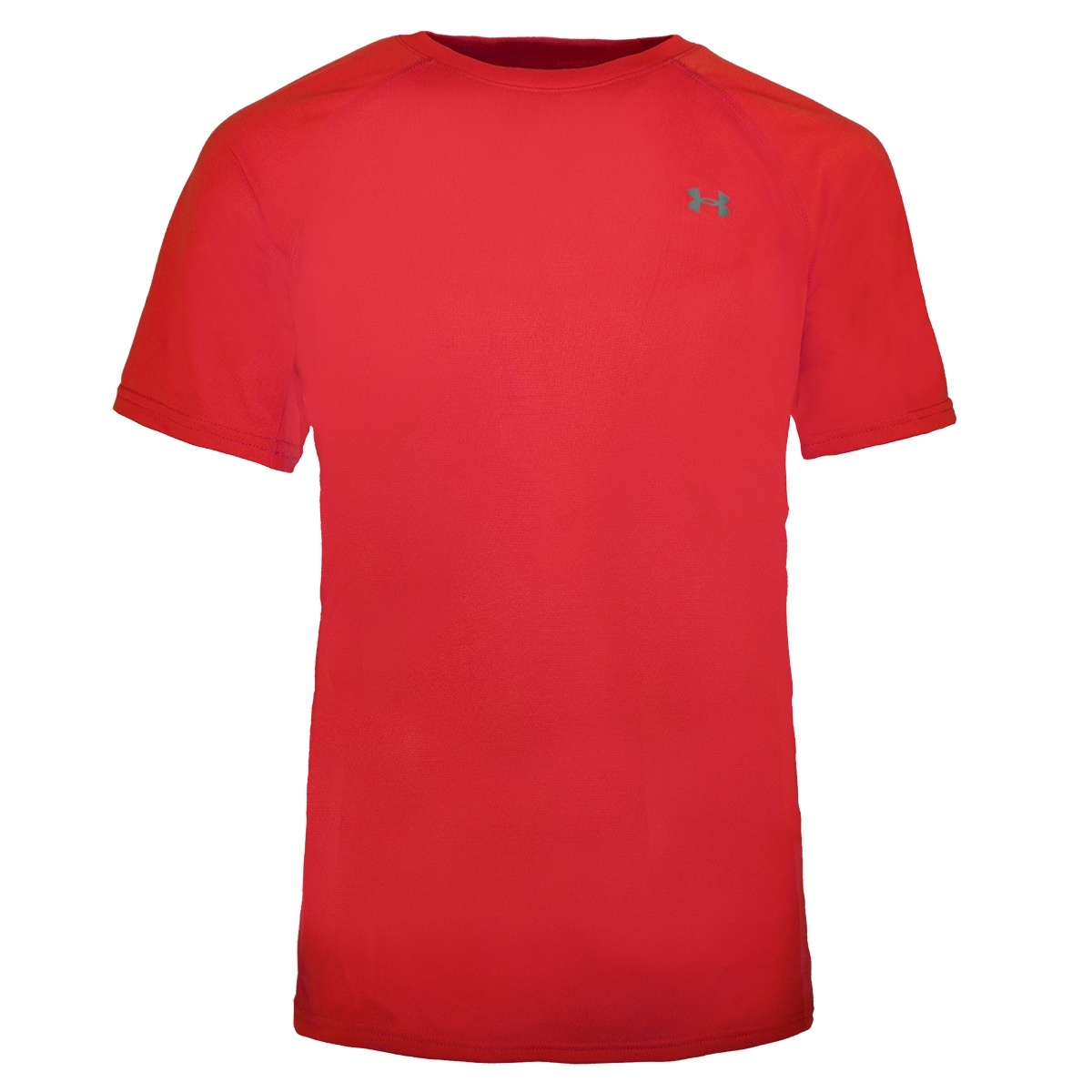 under armour logo on left chest