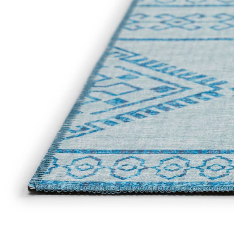 Indoor/ Outdoor Yuma Boho Washable Rug