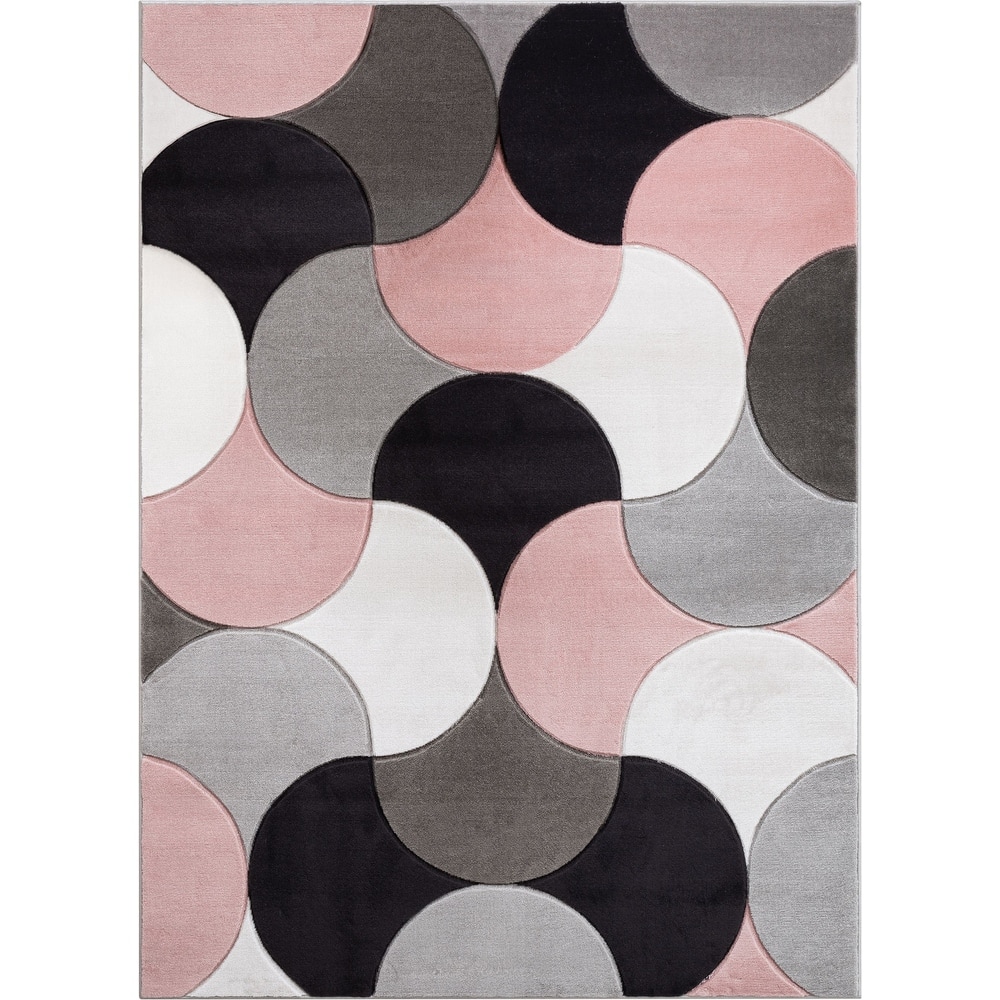 Well Woven Good Vibes Helena Modern Geometric Area Rug