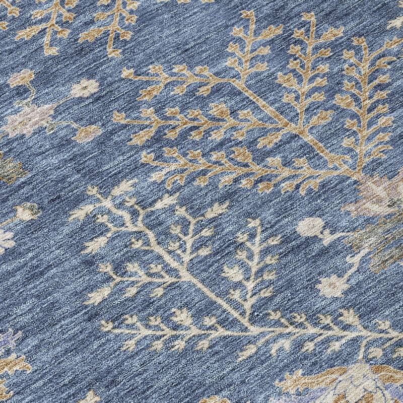 HomeRoots Floral Transitional Rectangle Outdoor Rug