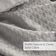 preview thumbnail 4 of 8, Chelsea Square Hanna Modern Boho Waffle Weave Textured Comforter Set