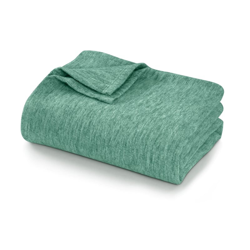 German Yarn Dyed All Seasons Cotton Silk Oversized Blanket
