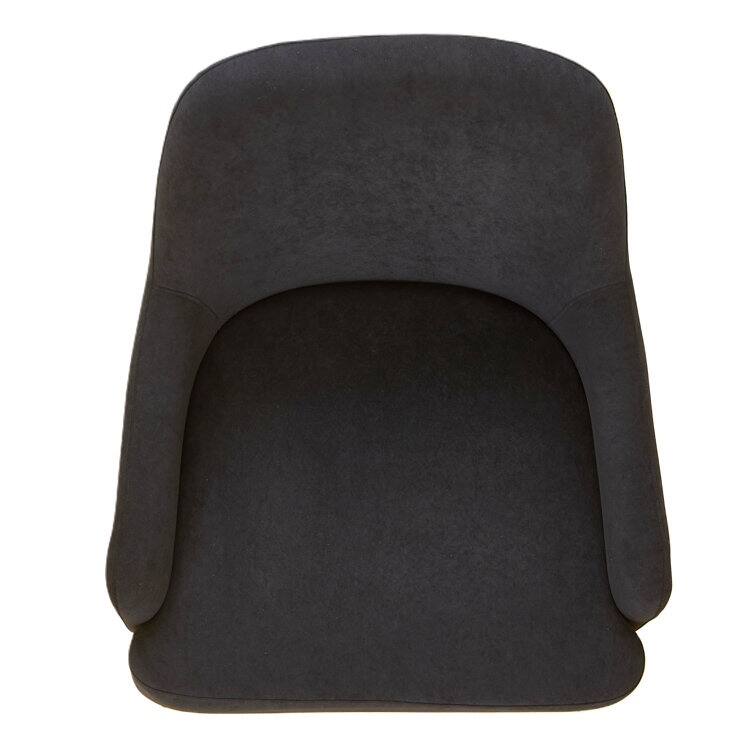 Luxury and Elegance Velvet Armchair Solid and Engineered Wood with Black Metal Legs Dense Foam and Heavy Webbing