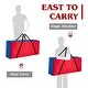 preview thumbnail 12 of 16, Costway Jumbo 4-to-Score 4 in A Row Giant Game Set with Carry Bag - See Details