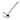 Amco Stainless Steel Straining Ladle - 6.5-ounce